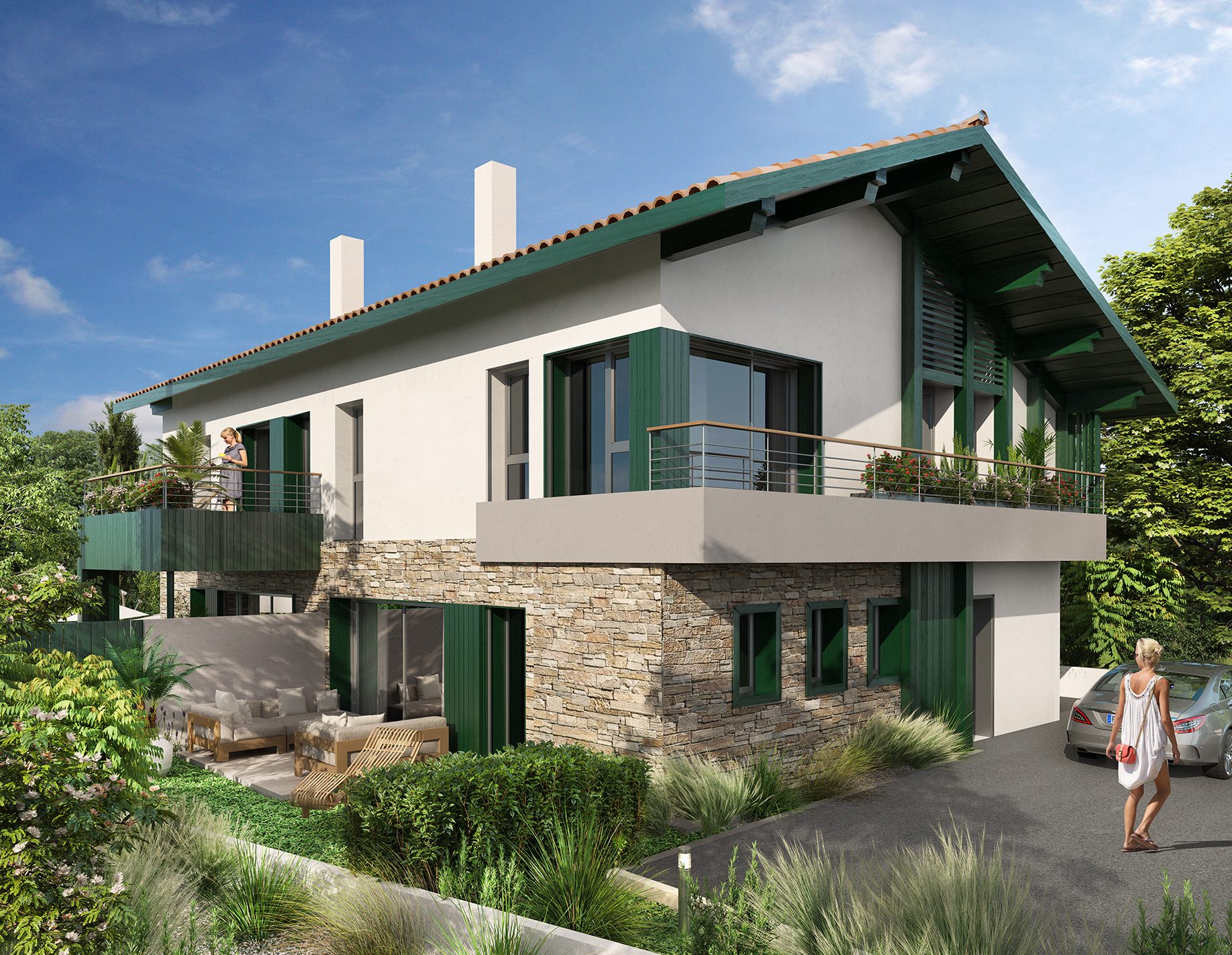 VA2013_2_original Maison mitoyenne à Biarritz